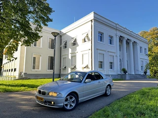 BMW 3 Serie 325ci 6 AUT CABRIO + HARDTOP MOOI ZWART LEDER, 6 CILINDER