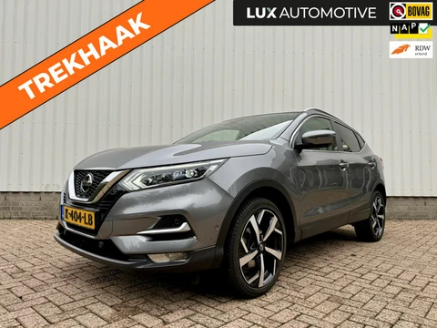 Nissan Qashqai 1.3 DIG-T Tekna, Navi, 360 camera, Pano, Trekhaak, Keyless, DAB+, PDC, NAP