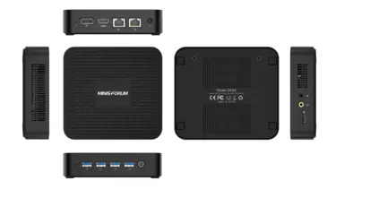 MINISFOURM GK50 Windows10 Mini 8GB RAM 256GB SSD 2.4G5G WIFI