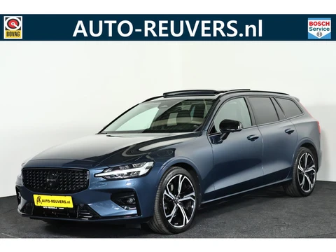 Volvo V60 2.0 B4 Ultimate Dark Panorama / Opendak / Leder / HUD / Pilot Assist / HarmanKardon / CarP