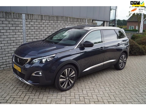 Peugeot 5008 1.2 PureTech Blue Lease GT-Line 7Per Panodak Half Leder Navi Camera Clima LED Kopl Appl