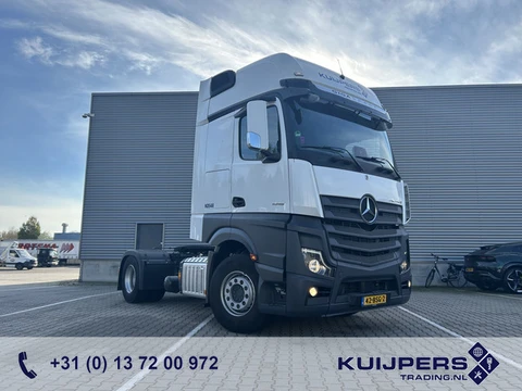 Mercedes-Benz Actros 1845 Gigaspace / Tacho V2 / 391 dkm / Blower & PTO / Night AC / APK TUV 05-27