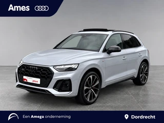 Audi Q5 50 299pk TFSI e S edition Competition Exclusive Kleur | Stoelverwarming voorin | Glazen pano