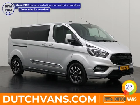Ford Transit Custom 2.0TDCI 130PK Lang Platinum Edition Dubbele Cabine | Bomvol !! | 2xSchuifdeur | 