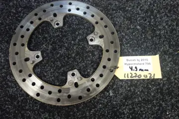 ACHTER REMSCHIJF Ducati Hypermotard 796 2010 - 2012