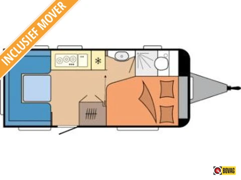 Dethleffs Camper 450 DB FRANS BED MOVER LUIFEL