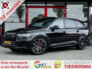 Audi Q7 4.0 TFSI SQ7 quattro | Luchtvering | 7pers. | Virtual Cockpit | Valcona Leder | 22'' Lichtme