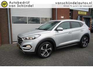 Hyundai Tucson 1.6 T-GDI 177PK 4WD PREMIUM TREKHAAK LEDER STOELVERWARMING CAMERA NAVI CLIMA CRUISE B