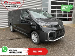 Toyota e-ProAce Worker L3 75 kWh 350 km WLTP Carplay/ Snellader/ Standkachel/ Cruise/ Airco/ Camera/