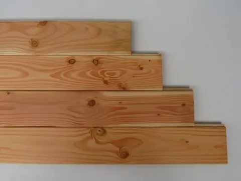 NIEUW Douglas blokhutdelen 28mm dik