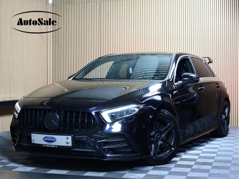 Mercedes-Benz A-Klasse AMG 35 4MATIC PANO NAVI CAMERA VIRTUAL CRUISE CLIMA SFEER STOELVW BT '19