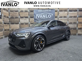 Audi E-tron Sportback S quattro 503PK! S edition 95 kWh Pano ACC Trekhaak 360 BlackPack Keyless 21"L