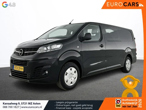 Opel Vivaro 2.0 145pk L3H1 Edition Dubbele Cabine Automaat Airco Navigatie Parkeersensoren Trekhaak 