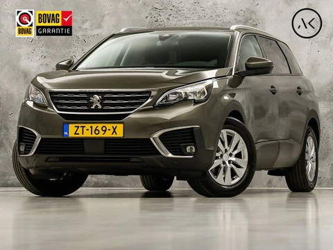 Peugeot 5008 1.2 PureTech Sport 7 Persoons (APPLE CARPLAY, GROOT NAVI, LEDER, 360 CAMERA, SPORTSTOEL