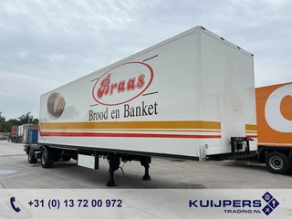 DRACO TSN 230 LZV Deel 1 / Schuifdeel Geblokkeerd / Box / Laadklep / NL Trailer