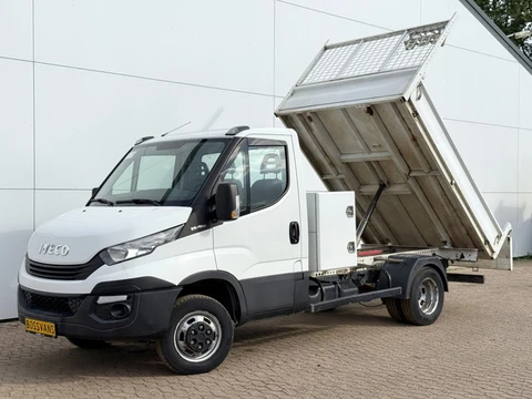 Iveco Daily 35C12 2.3 Kipper Dubbellucht Airco 3.5t Trekhaak Cruise Control Benne Tipper