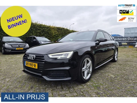 Audi A4 Avant 2.0 TFSI MHEV Sport S line black edition ✅191PK ✅TREKHAAK