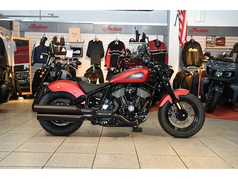 Indian Chief Bobber Dark Horse Nu met Speciale Jekill &amp; Hyde actie + Monim