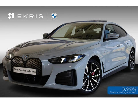 BMW i4 xDrive40 | M Sport Pro | Elektrisch Glazen Schuif-/Kanteldak | HiFi | Stoelverwarming