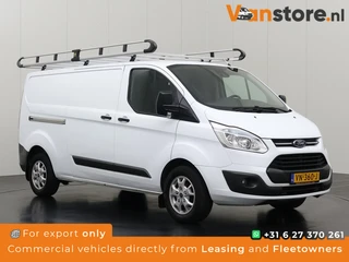 Ford Transit Custom 2.2TDCI Lang Imperiaal | Trekhaak | Airco | Cruise | 3-Zits