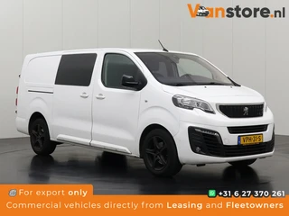 Peugeot Expert 2.0 BlueHDI 180PK Automaat Long Asphalt Dubbele Cabine | Marge | 2xSchuifdeur | Navig