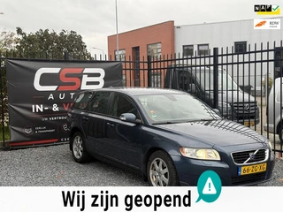 Volvo V50 2.4i Edition II AUTOMAAT!LEDER!CLIMA!APK2027!KOOPJE!