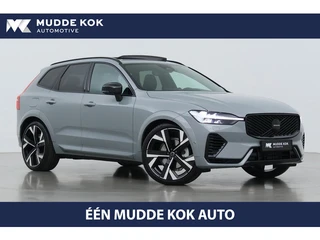 Volvo XC60 T6 Ultra Black Edition | 22 Inch | Bowers&Wilkins | Luchtvering | Trekhaak | 360° Camera 