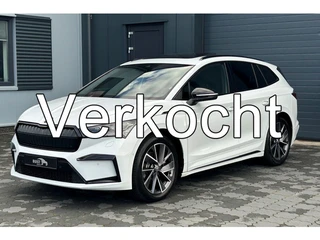 Škoda Enyaq iV 60 Sportline PANO LED KEYLESS 20" (bj 2022)