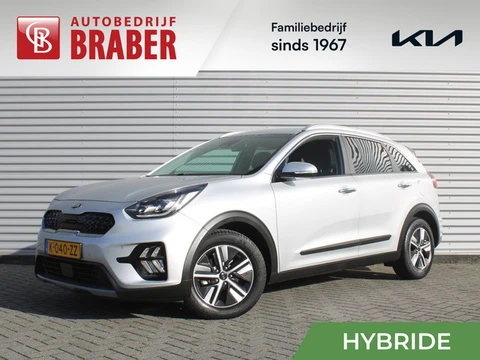 Kia Niro 1.6 GDi Hybrid DynamicPlusLine | Stuur-/stoelverwarming | Camera | Leer | Navi | Clima | Cr