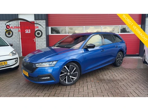 Skoda Octavia Combi 1.5 e-TSI Sport Business AUTOMAAT / TREKHAAK / STOELVERW / STUURVERW / SFEER / C