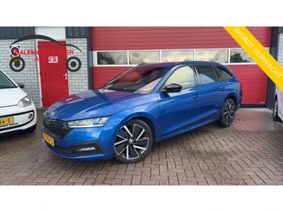 Skoda Octavia Combi 1.5 e-TSI Sport Business AUTOMAAT / TREKHAAK / STOELVERW / STUURVERW / SFEER / C