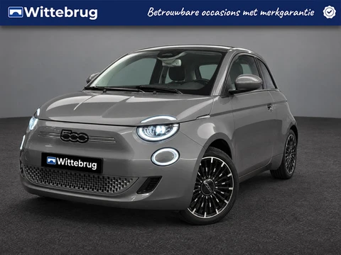 Fiat 500 Icon 42 kWh 3-Fase | Trekhaak afneembaar | Apple carplay & Android auto!