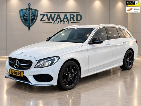 Mercedes-Benz C-klasse Estate 180 Business Solution AMG Plus Upgrade Edition l Camera l 9 Traps l Fa
