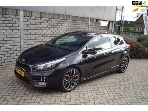 Kia Pro_cee'd 1.6 T-GDi GT 204 PK Panodak Leder/Alcantara Sportst Stoel/Stuurverw Navi Camera Clima 