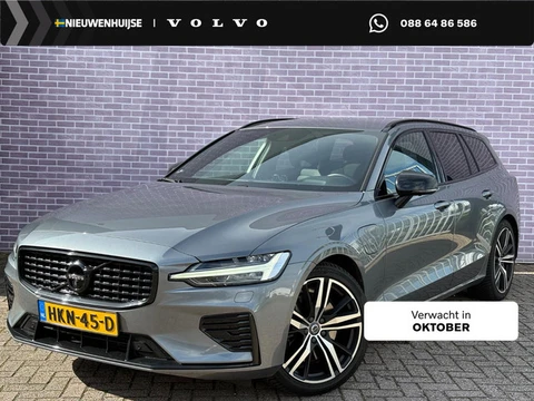 Volvo V60 2.0 T6 Recharge AWD R-Design | 360 camera | Harman Kardon Audio | Blis | Trekhaak | Memory