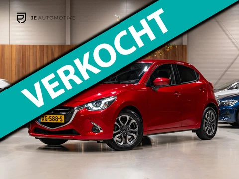 Mazda 2 1.5 Skyactiv-G GT-M Automaat, Hud, Cam, Navi, PDC, Private Glas, Voll Led, Dealer Onderhoude