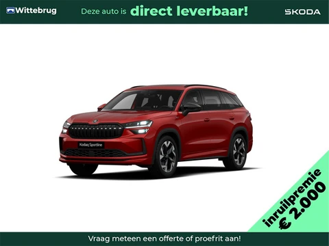Škoda Kodiaq 1.5 TSI PHEV Sportline Limited / Panoramadak/ Trekhaak/ Comfortpakket/