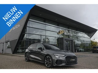 Audi A3 Sportback 35 TFSI 150pk S-line Carplay Virtual cockpit Sportstoelen Matrix 19" LMV S3 Black 