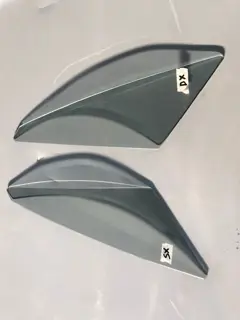 Front doors deflector windows Lamborghini Espada s3