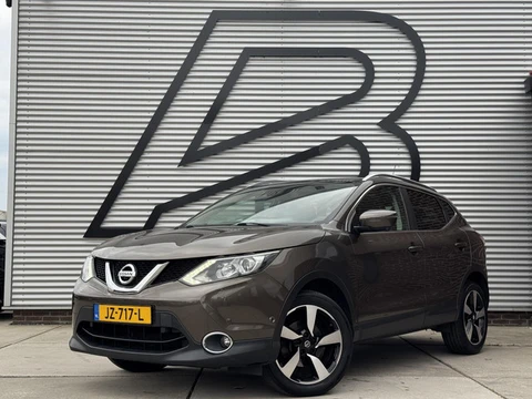 Nissan Qashqai 1.2 Business Edition 2e Eigenaar|Navi|Pano|360 Camera|Clima|Cruise|Trekhaak|Leder|Sto