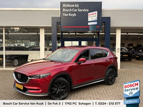 Mazda CX-5 2.5 SkyActiv-G 194 GT-M 4WD / Automaat / 2000 KG-Trekgewicht / Vol-Leder / Schuif-Kanteld