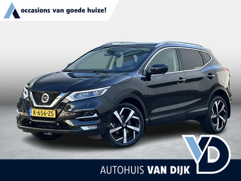 Nissan Qashqai 1.3 DIG-T Tekna + | BOSE/Carplay/Trekhaak/360° Camera/Stoelverw./Adapt.Cruise/Pano/Ha
