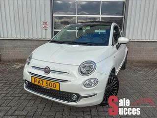 Fiat 500 C 1.2 Lounge Wit Zwart