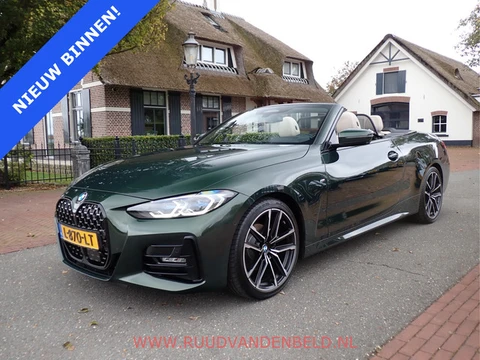 BMW 4 Serie Cabrio 420i M-PAKKET / ACC / SPORTLEER / H&K / 360* /