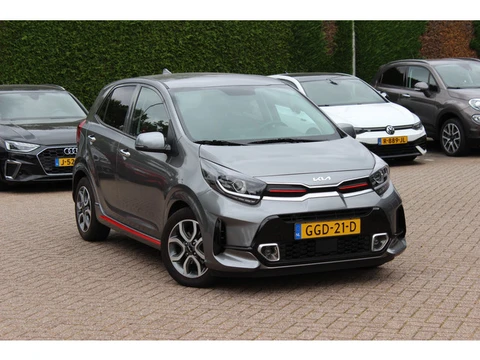 Kia Picanto 1.0 DPi GT-Line / NL Auto! / 1e Eign. / Camera / CarPlay / Keyless / Leder / 15'' / DAB 