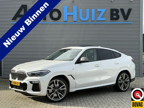 BMW X6 M50d 400 PK xDrive High Executive M Sport Trekhaak Laser licht Panoramadak Sky Lounge Achtera