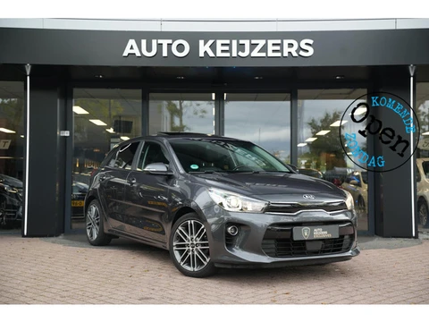 Kia Rio 1.0 TGDI Platinum Edition Schuifdak Leer Cruise Clima Lane Assist 17''LM