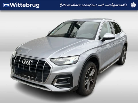 Audi Q5 50 TFSI e Advanced edition / AUTOMAAT/ LEER/ NAVI/ SMARTPHONE INTERFACE/ MEMORY SEAT/ STOELV