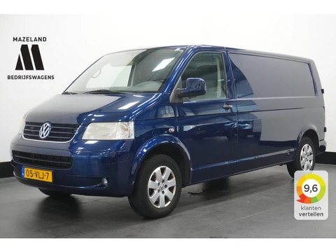 Volkswagen Transporter 2.5 TDI 130PK L2 Automaat - Airco - Cruise - Trekhaak - €4.900,- Ex. BTW