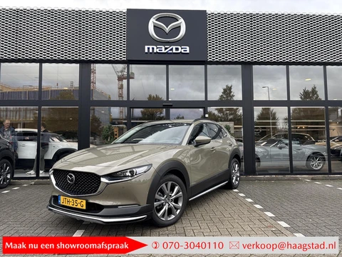 Mazda CX-30 2.5 e-SkyActiv-G M Hybrid Excl-Line Bus Edition 1e eig / Aero Pack / Roofrails Zwart / B